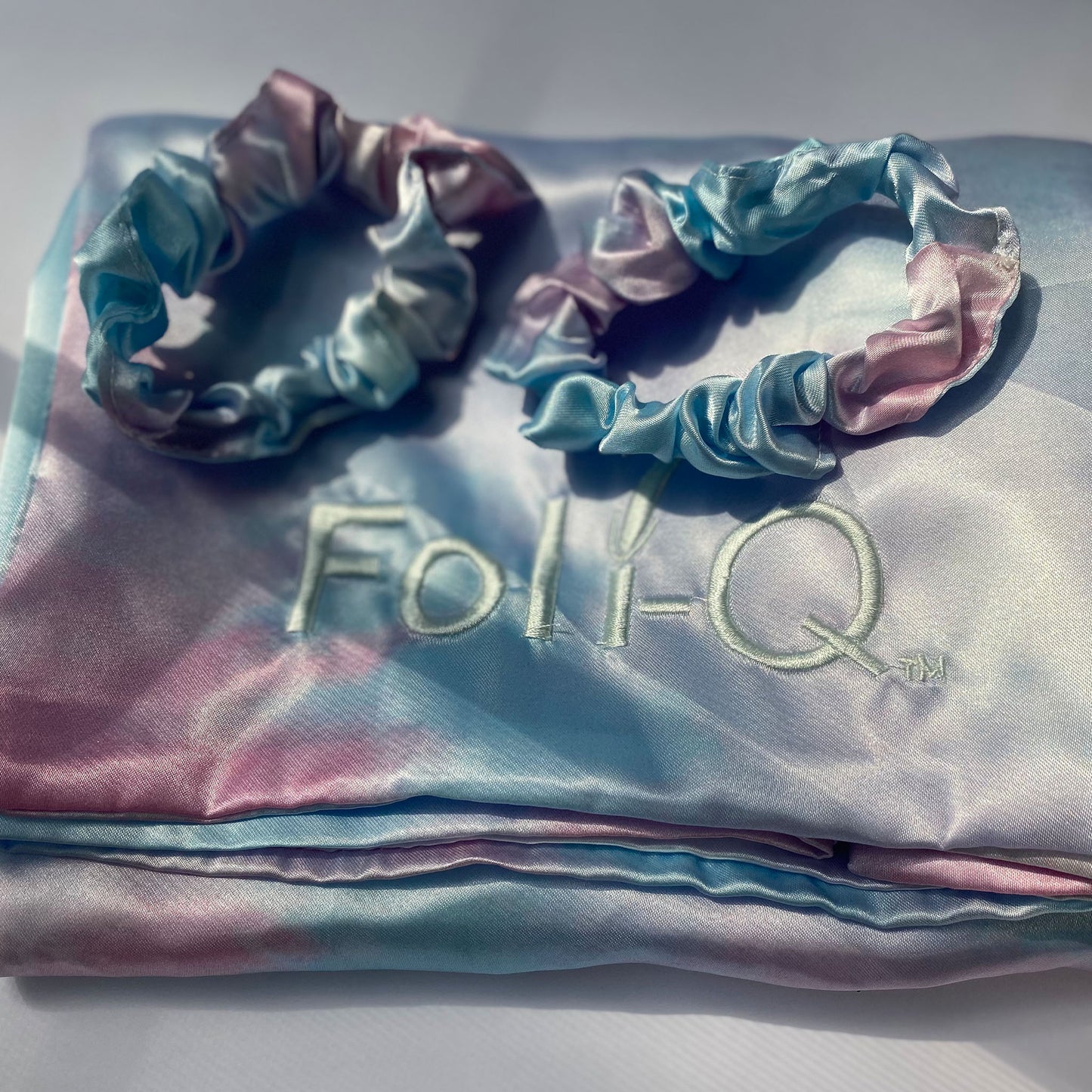 Zipper Satin Pillowcase Set